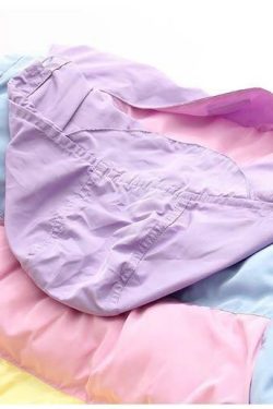 Marshmallow Pastel Jacket - Y2K Summer, 90s Grunge, Retro Hip Hop, Y2K Party Outfit