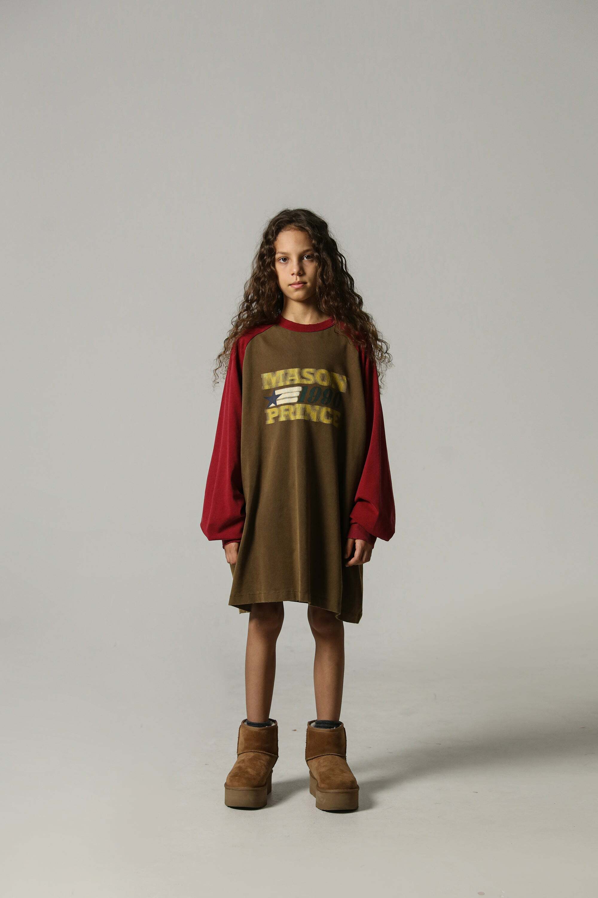 MASONPRINCE '1990' Contrast Long Sleeve - Y2K Grunge, 90s Fashion, Retro Summer & Party Outfits