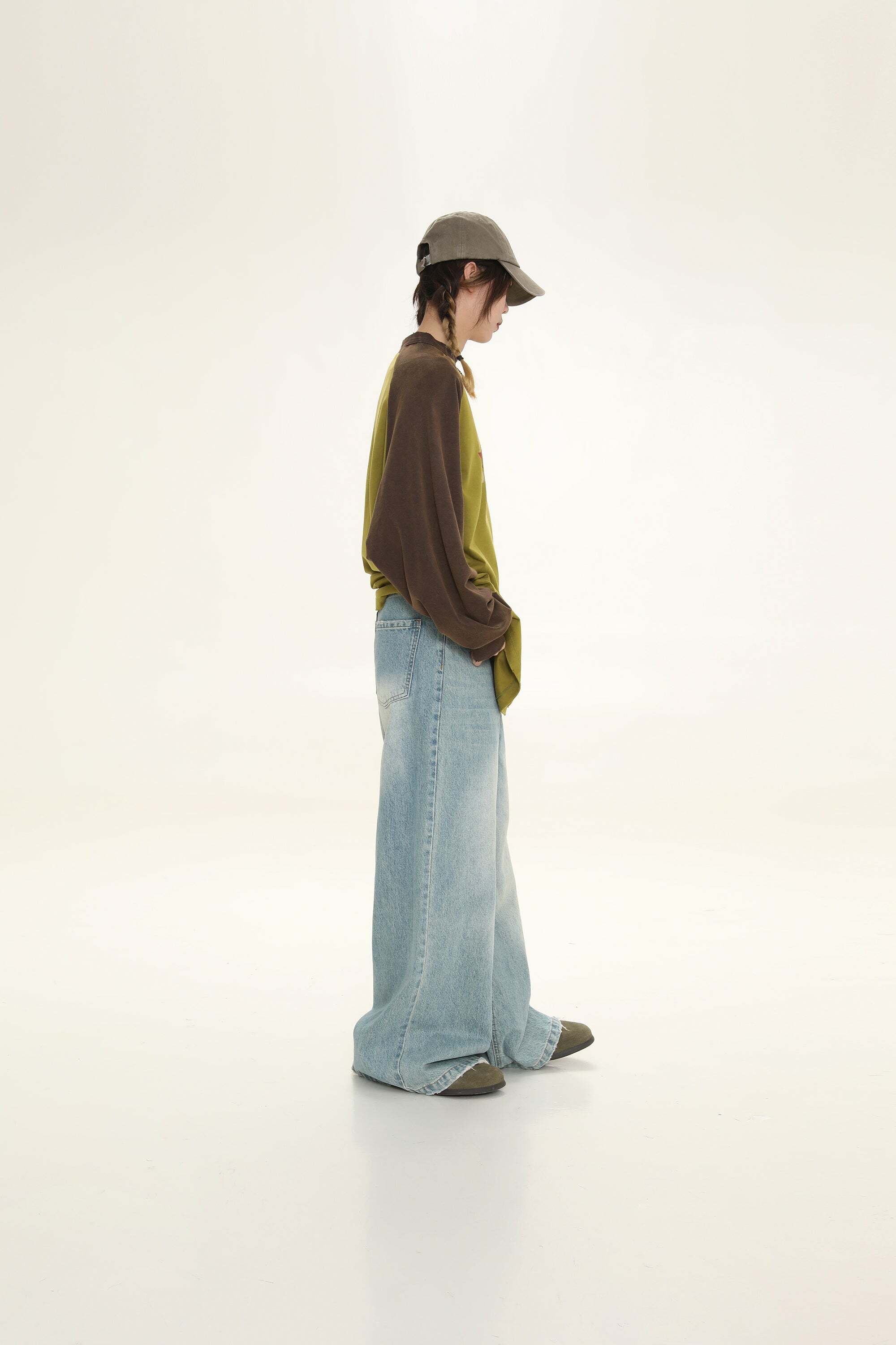 MASONPRINCE '1990' Contrast Long Sleeve - Y2K Grunge, 90s Fashion, Retro Summer & Party Outfits