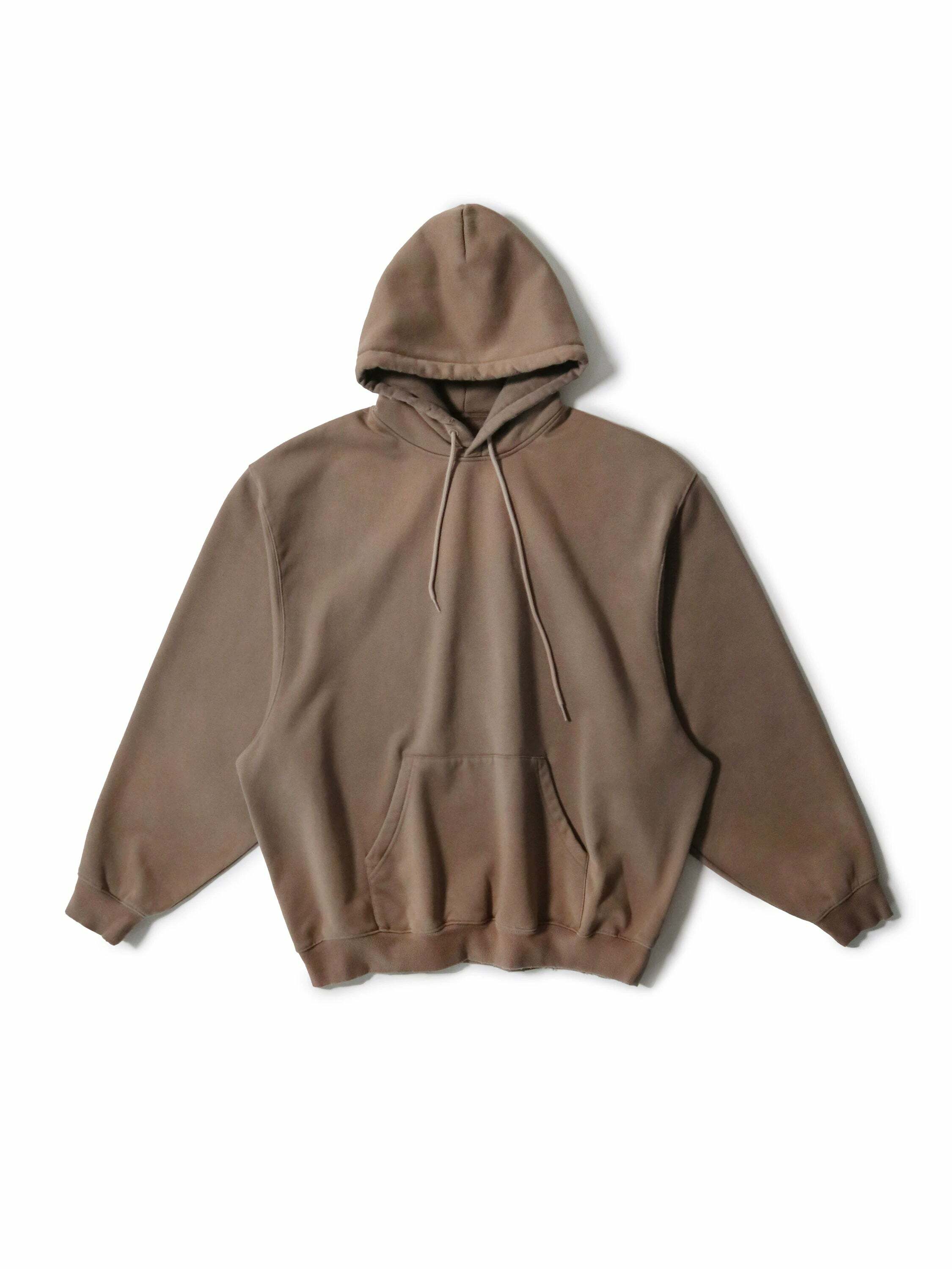 MASONPRINCE Faded Hoodie - Y2K Grunge, 90s Retro, Summer Outfits, Pastel Goth, Y2