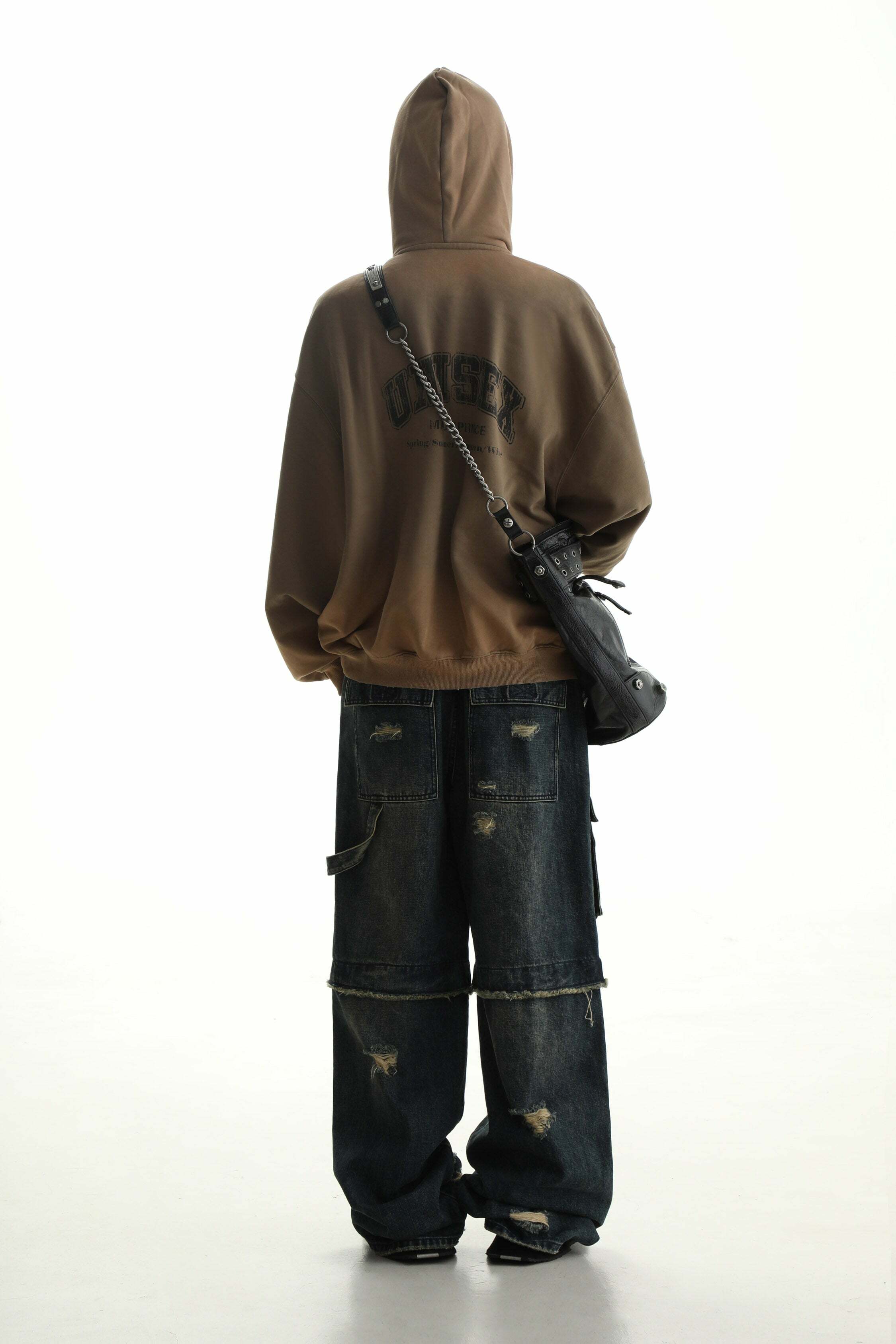 MASONPRINCE Faded Hoodie - Y2K Grunge, 90s Retro, Summer Outfits, Pastel Goth, Y2