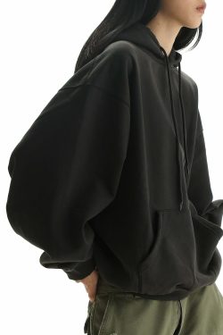 MASONPRINCE Faded Hoodie - Y2K Grunge, 90s Retro, Summer Outfits, Pastel Goth, Y2