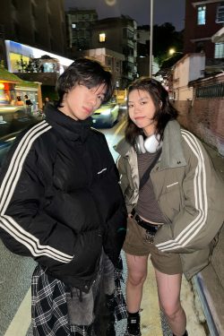 MASONPRINCE Striped Puffer Jacket - Y2K Grunge, 90s Retro, Summer Outfits, Pastel Goth Fashion