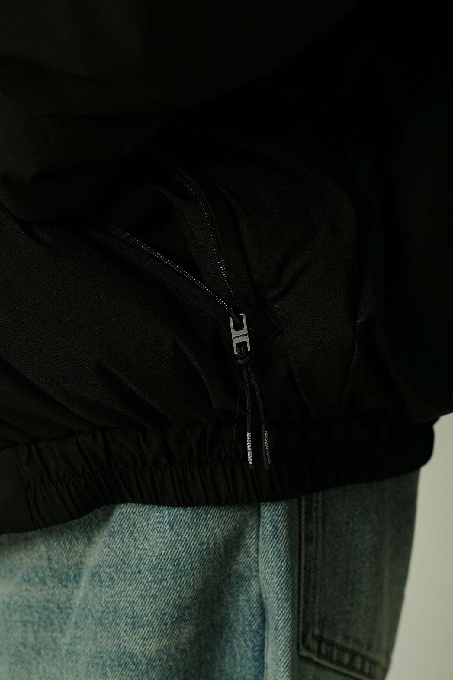 MASONPRINCE Striped Puffer Jacket - Y2K Grunge, 90s Retro, Summer Outfits, Pastel Goth Fashion