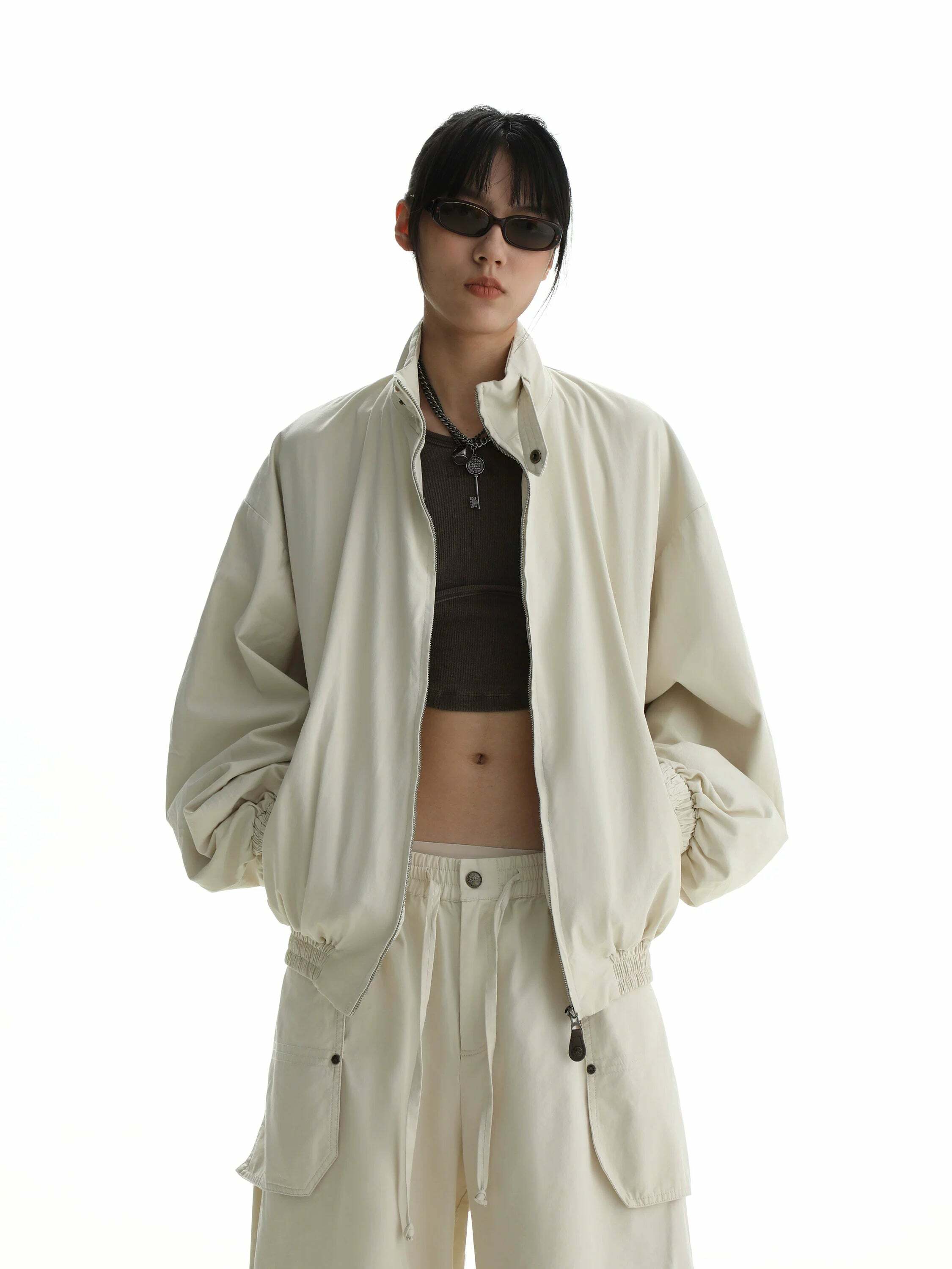 MASONPRINCE Vintage Heavyweight Jacket - Y2K Grunge, 90s Retro, Summer & Party Outfits
