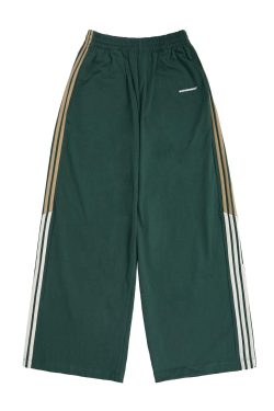 MASONPRINCE Y2K Baggy Trainer Pants - 90s Grunge, Retro Hip Hop, Summer Y2K Outfits