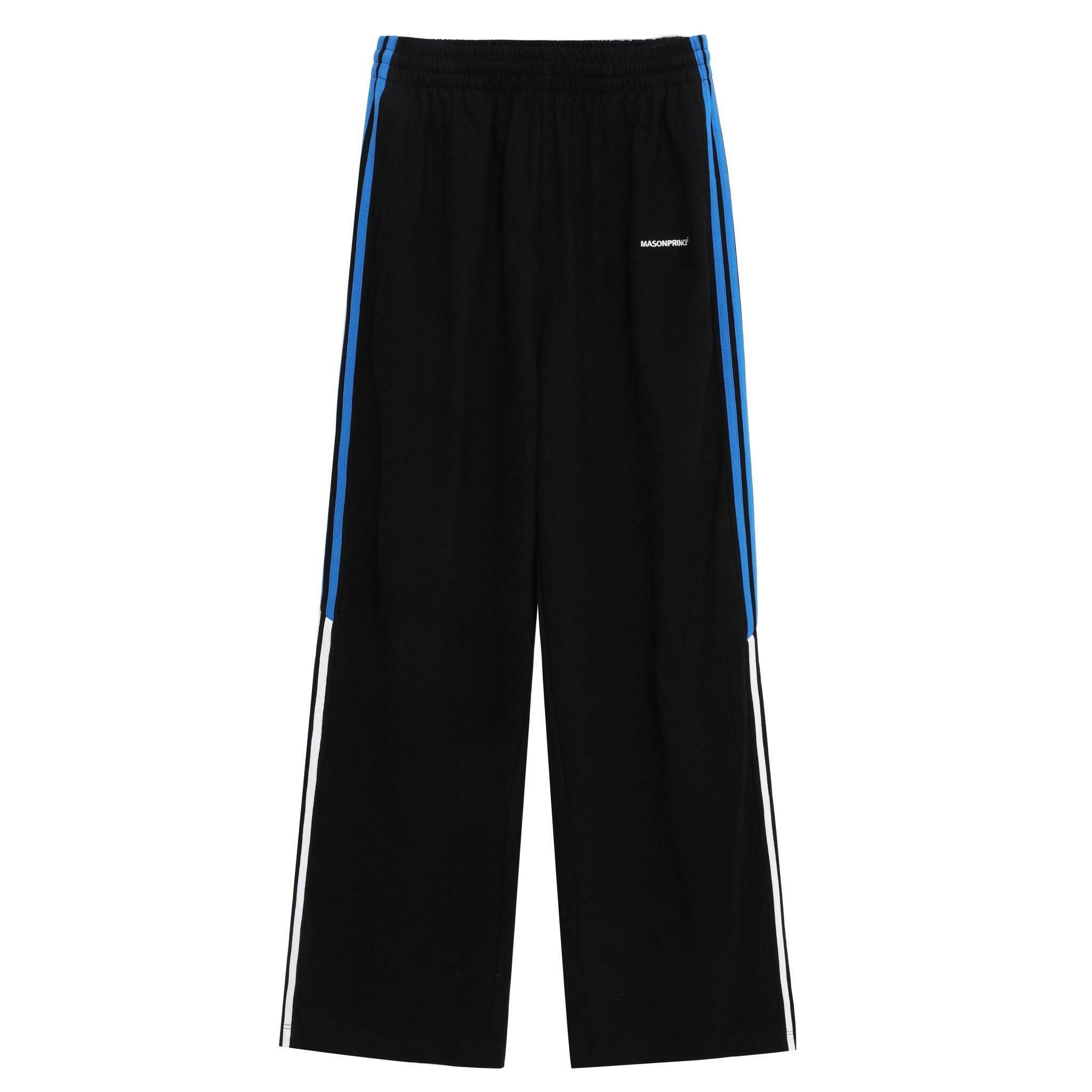 MASONPRINCE Y2K Baggy Trainer Pants - 90s Grunge, Retro Hip Hop, Summer Y2K Outfits
