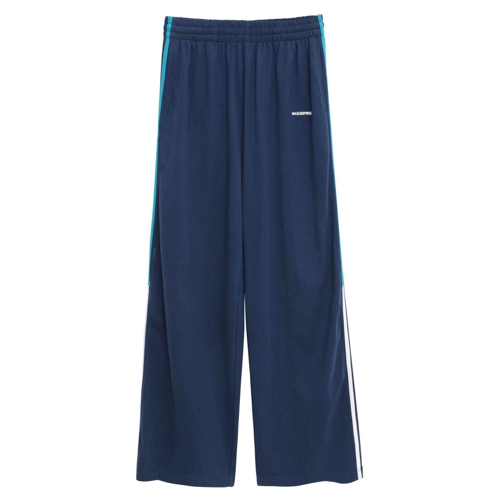 MASONPRINCE Y2K Baggy Trainer Pants - 90s Grunge, Retro Hip Hop, Summer Y2K Outfits