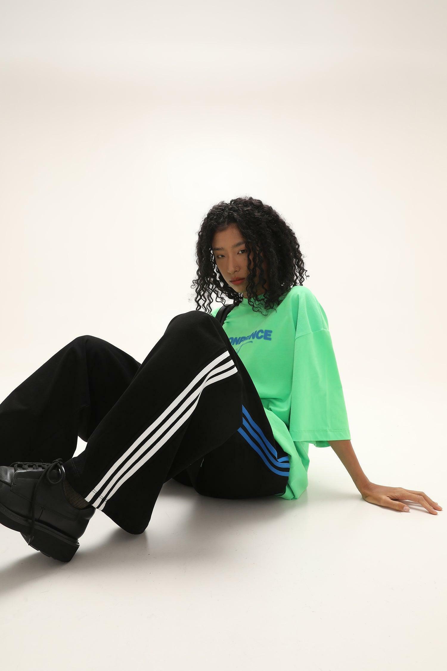 MASONPRINCE Y2K Baggy Trainer Pants - 90s Grunge, Retro Hip Hop, Summer Y2K Outfits