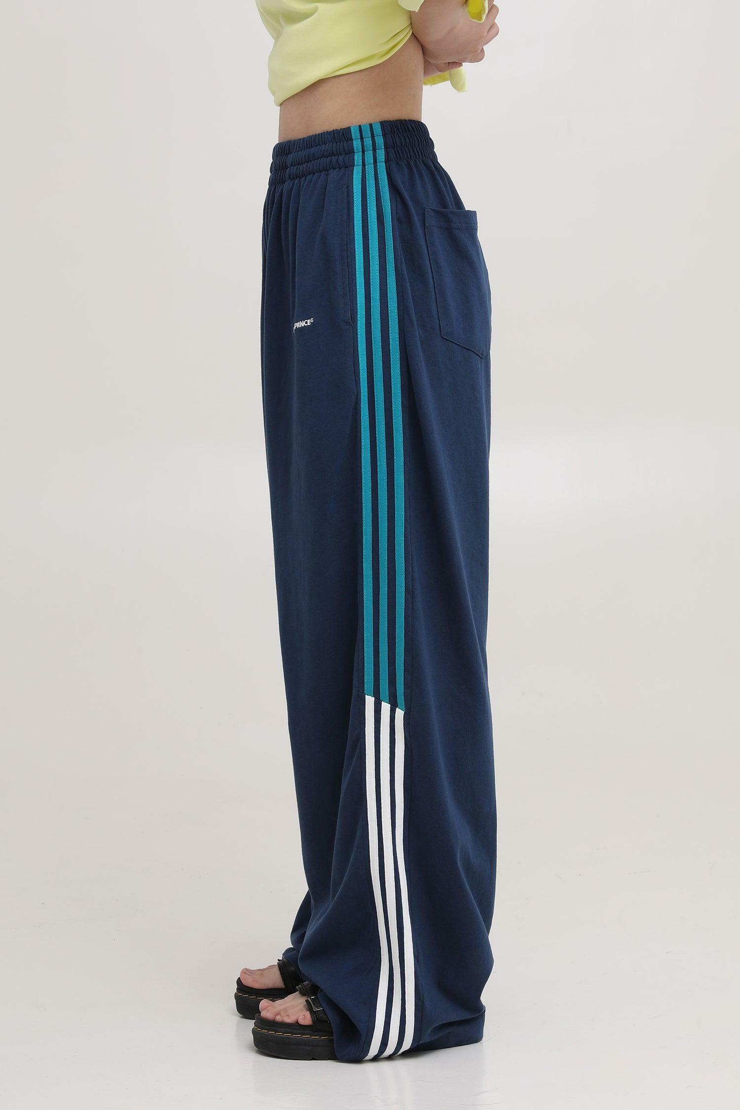 MASONPRINCE Y2K Baggy Trainer Pants - 90s Grunge, Retro Hip Hop, Summer Y2K Outfits