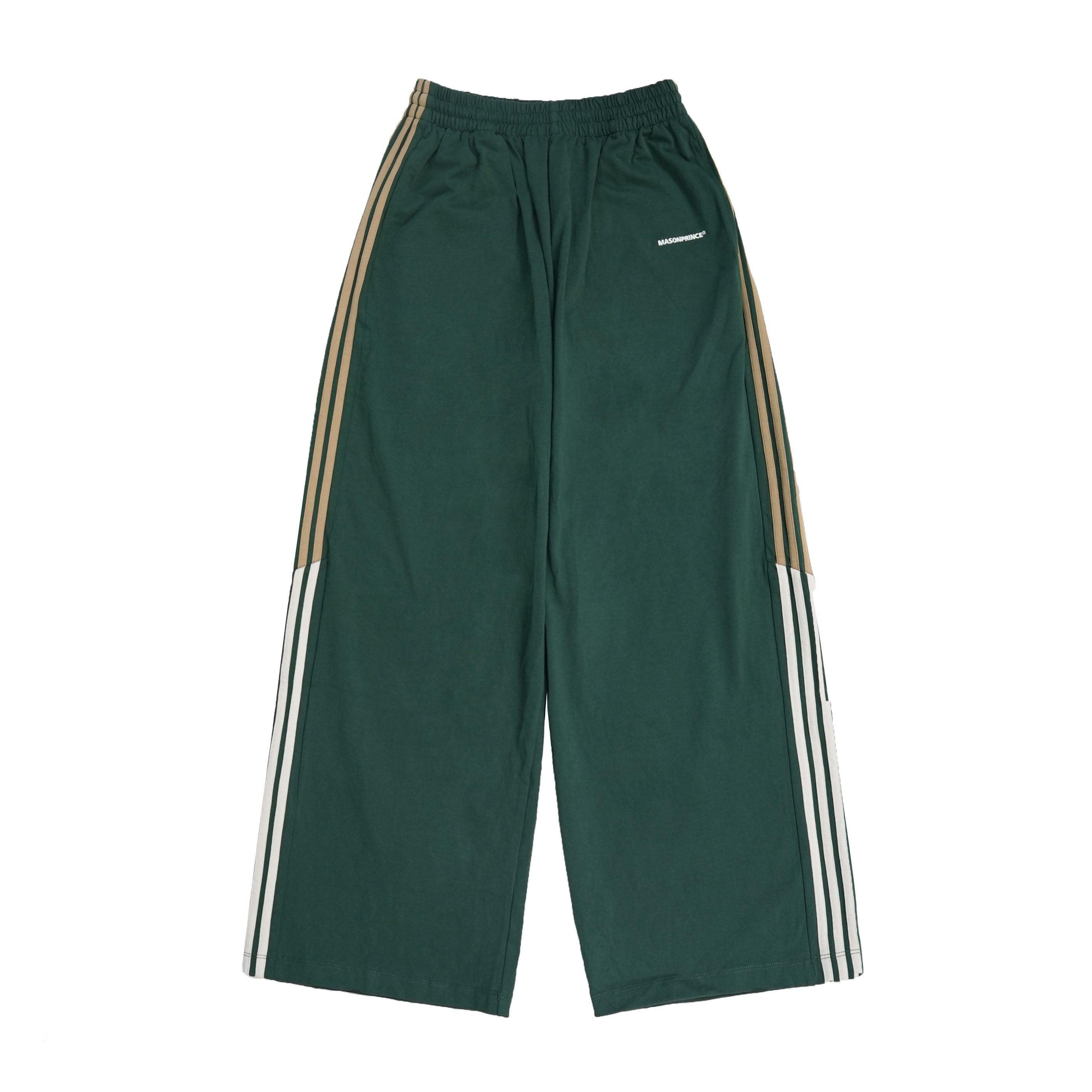 MASONPRINCE Y2K Baggy Trainer Pants - 90s Grunge, Retro Hip Hop, Summer Y2K Outfits