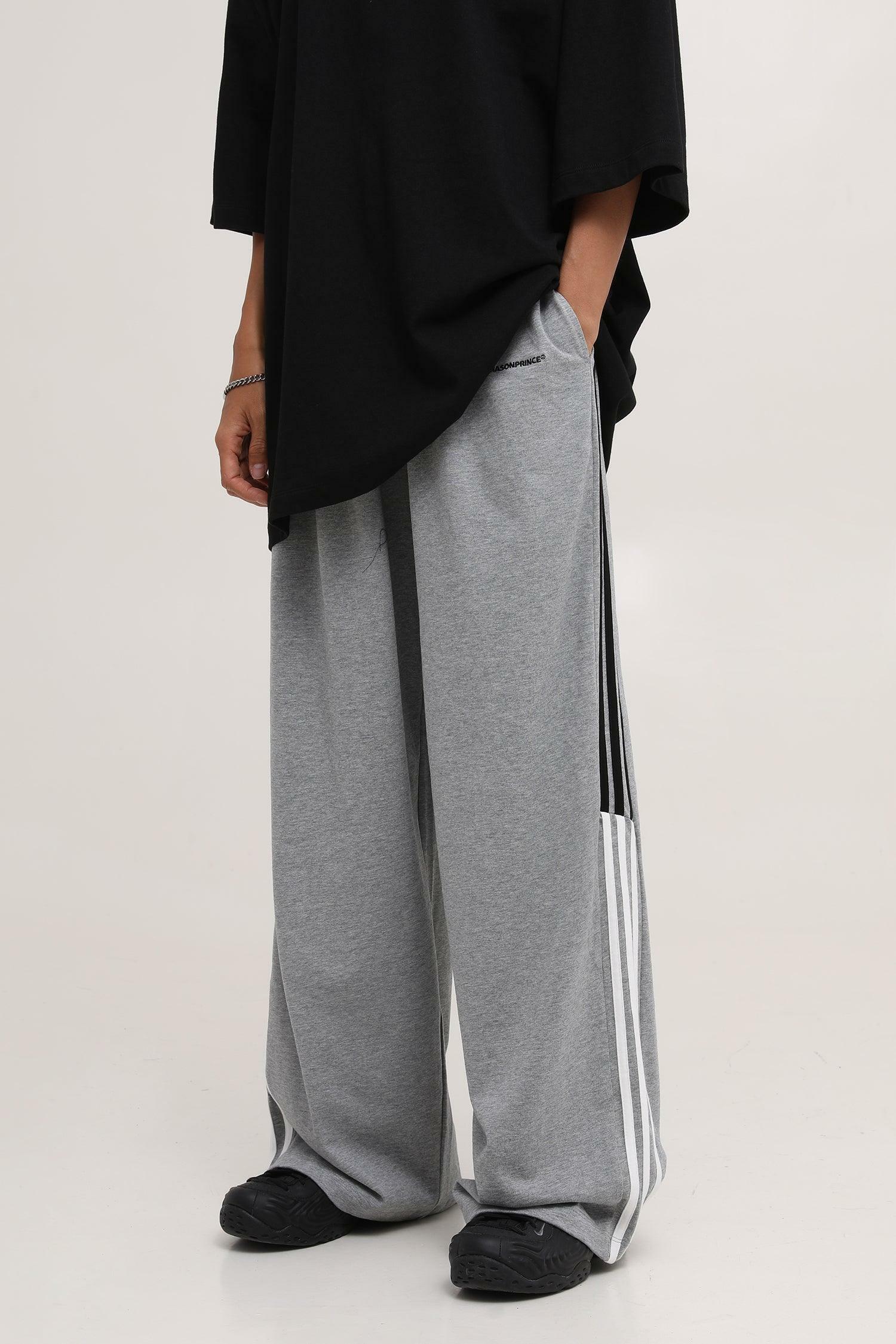 MASONPRINCE Y2K Baggy Trainer Pants - 90s Grunge, Retro Hip Hop, Summer Y2K Outfits