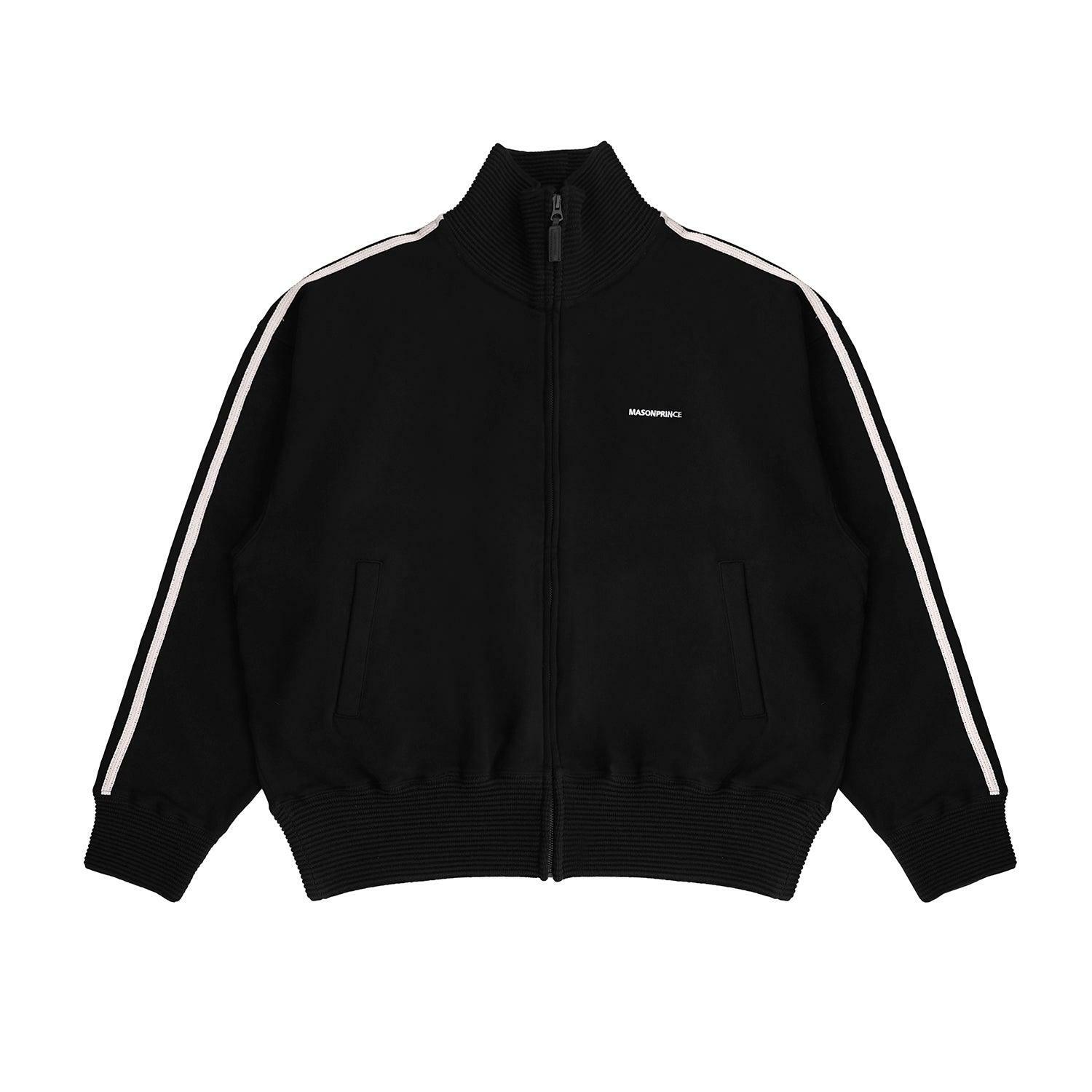 MASONPRINCE Y2K Grunge Track Jacket - 90s Retro Summer Outfit, Gothic Y2K Fashion
