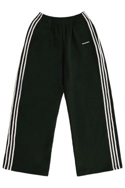 MASONPRINCE Y2K Wide Leg Track Pants - Retro 90s Grunge, Summer Outfits, Hip Hop Fashion