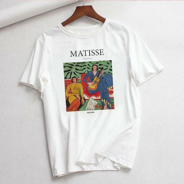 Matisse Shirt - Y2K Summer Grunge Top, 90s Retro Fashion, Y2K Club Outfit