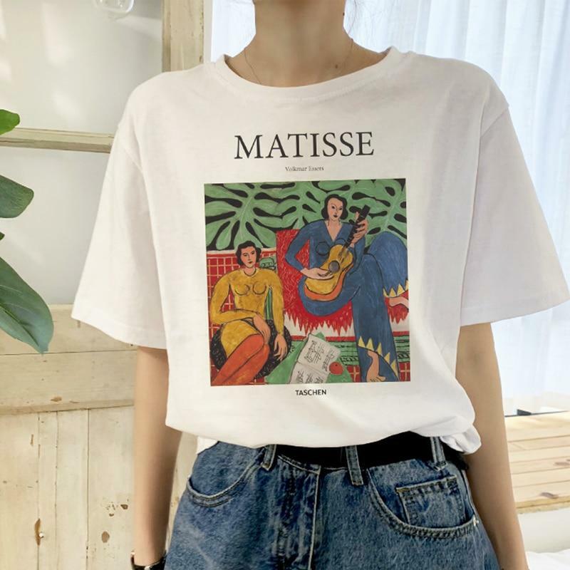 Matisse Shirt - Y2K Summer Grunge Top, 90s Retro Fashion, Y2K Club Outfit
