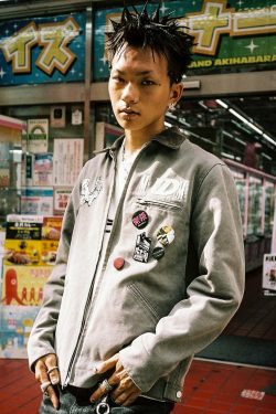 MEDM Fast Lane 86 Embroidered Jacket - Y2K Summer, 90s Grunge, Retro Hip Hop Fashion