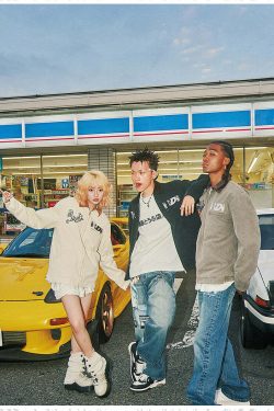 MEDM Fast Lane 86 Embroidered Jacket - Y2K Summer, 90s Grunge, Retro Hip Hop Fashion