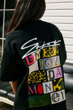 MEDM Logo Collage Tee - Y2K Summer Grunge, 90s Retro, Pastel Goth, Y2K Party & Club Out