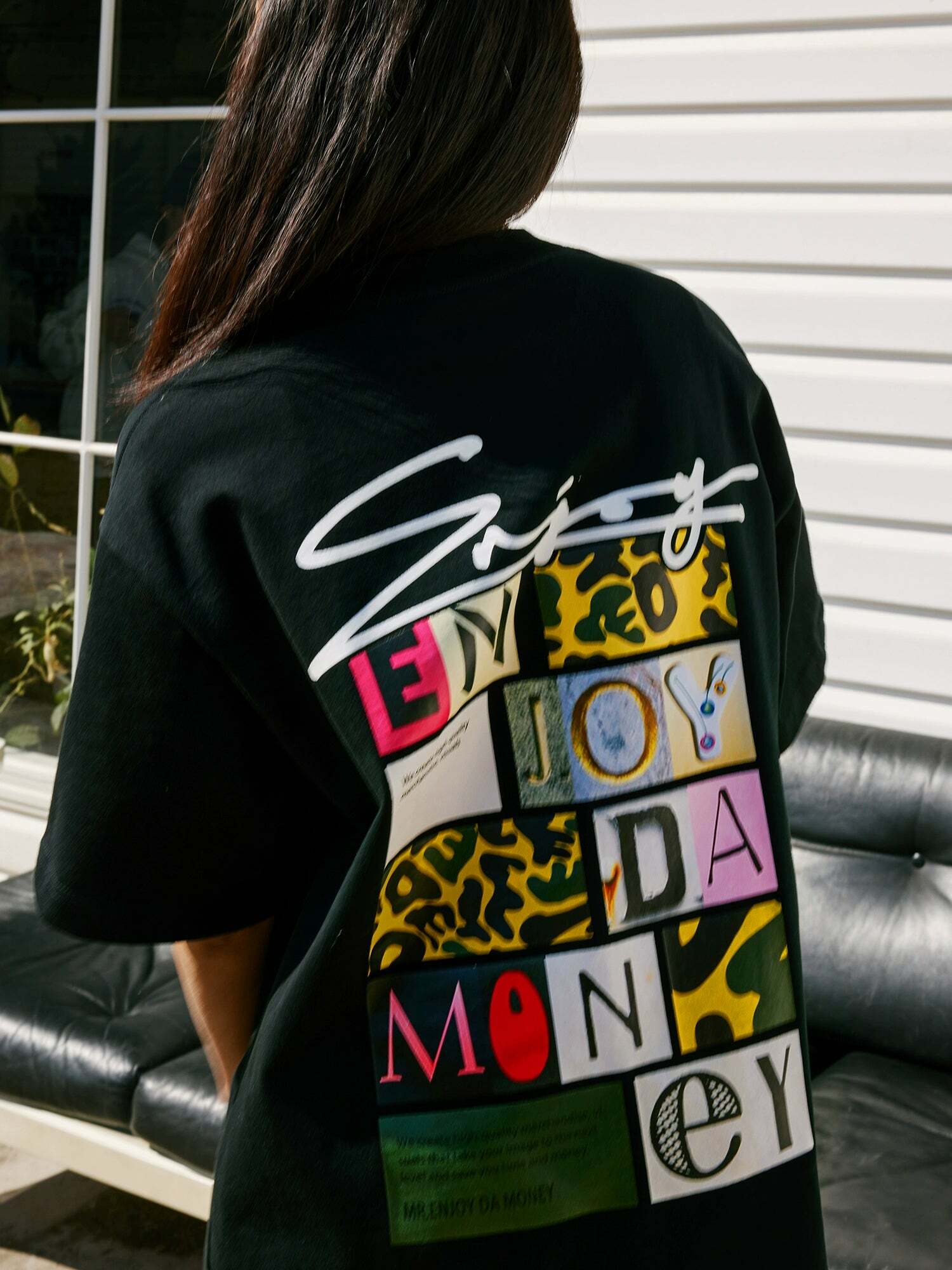 MEDM Logo Collage Tee - Y2K Summer Grunge, 90s Retro, Pastel Goth, Y2K Party & Club Out