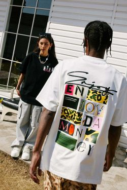 MEDM Logo Collage Tee - Y2K Summer Grunge, 90s Retro, Pastel Goth, Y2K Party & Club Out