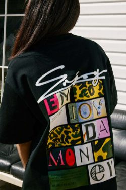 MEDM Logo Collage Tee - Y2K Summer Grunge, 90s Retro, Pastel Goth, Y2K Party & Club Out