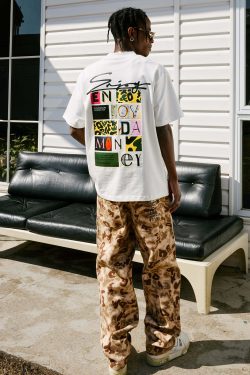 MEDM Logo Collage Tee - Y2K Summer Grunge, 90s Retro, Pastel Goth, Y2K Party & Club Out