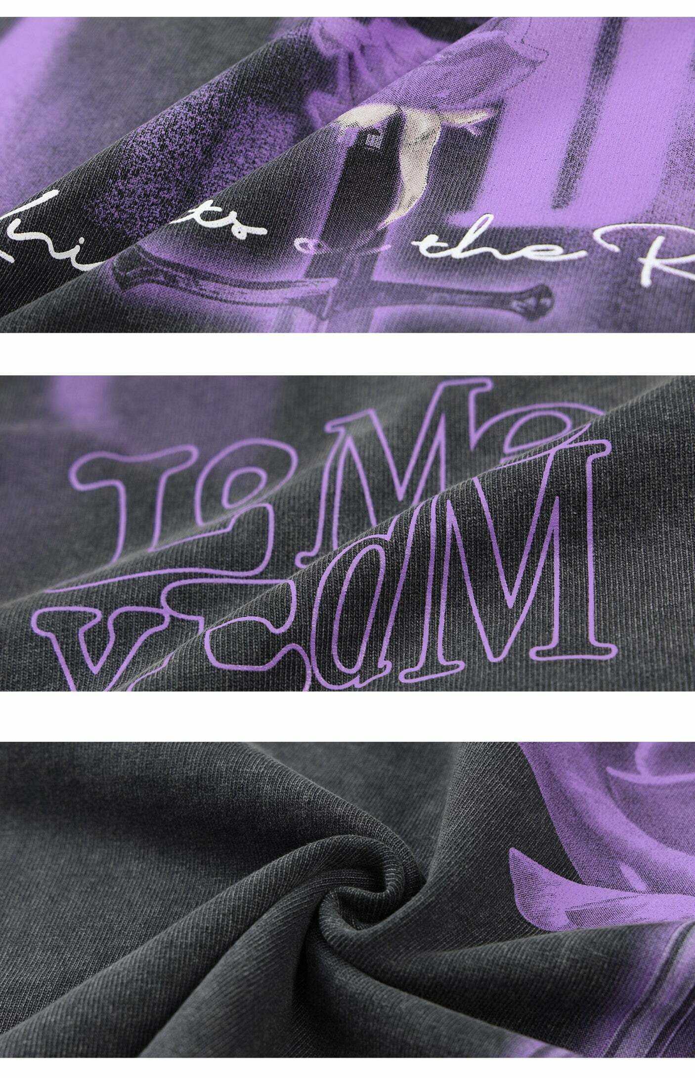 MEDM Vintage Washed 'Sword & Rose' Tee - Y2K Grunge 90s Fashion, Retro Summer Outfit