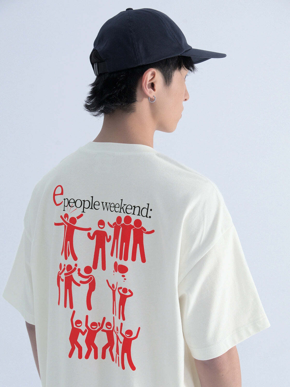 Mentmate 'Extrovert' Tee - Y2K Summer Grunge, 90s Retro, Pastel Goth, Hip Hop Fashion
