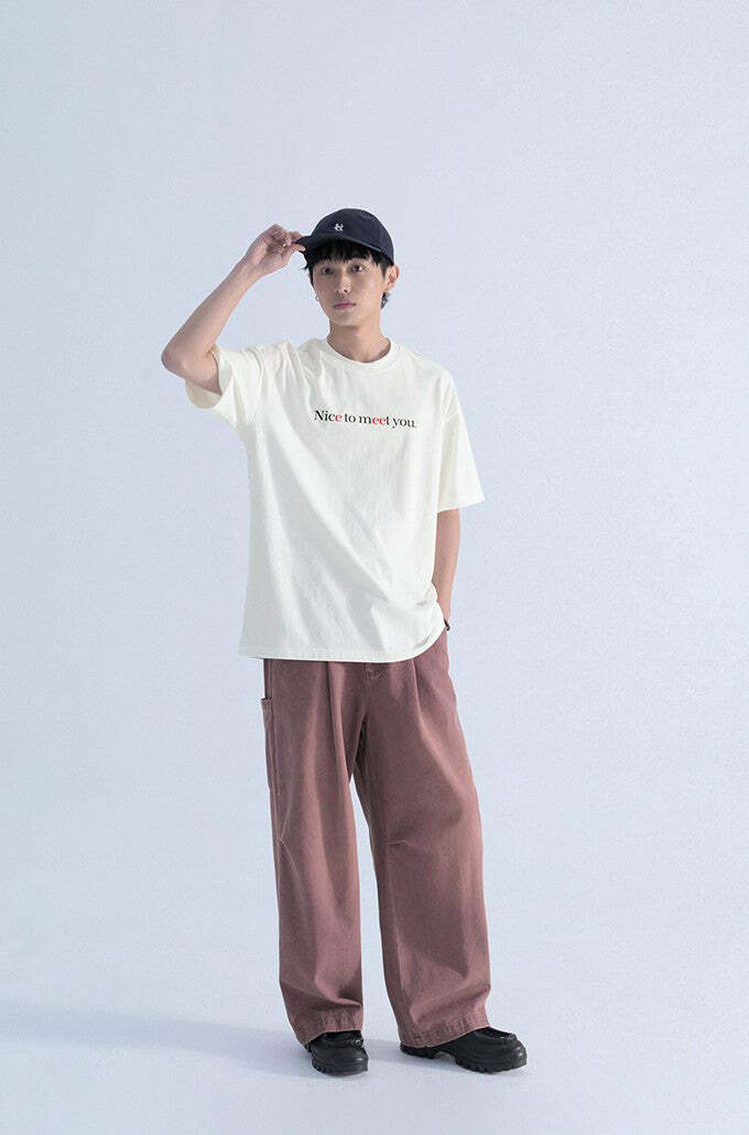 Mentmate 'Extrovert' Tee - Y2K Summer Grunge, 90s Retro, Pastel Goth, Hip Hop Fashion