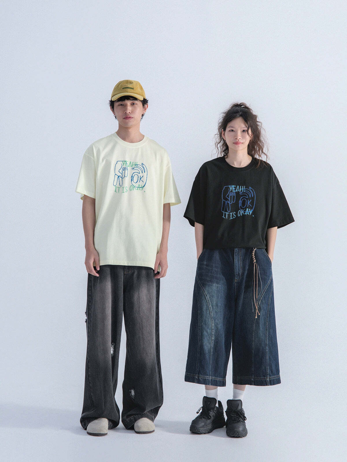 Mentmate 'OK' Tee - Y2K Summer Grunge, 90s Retro, Pastel Goth, Hip Hop Fashion for Women