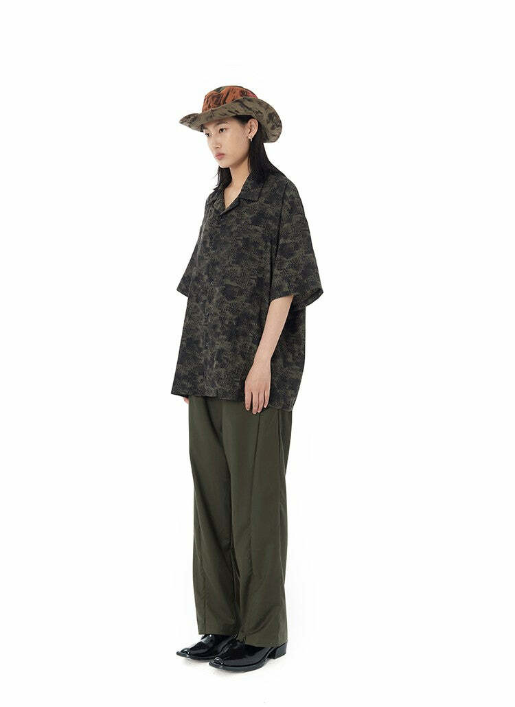 Mentmate Boxy Cut Yami Shirt - Y2K Summer Grunge, 90s Retro, Pastel Goth, Y2K Club Outfit