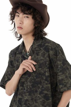 Mentmate Boxy Cut Yami Shirt - Y2K Summer Grunge, 90s Retro, Pastel Goth, Y2K Club Outfit