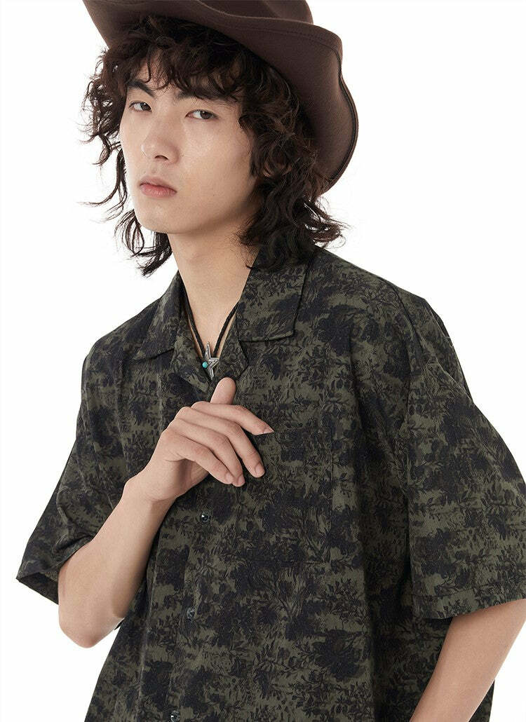 Mentmate Boxy Cut Yami Shirt - Y2K Summer Grunge, 90s Retro, Pastel Goth, Y2K Club Outfit