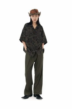 Mentmate Boxy Cut Yami Shirt - Y2K Summer Grunge, 90s Retro, Pastel Goth, Y2K Club Outfit