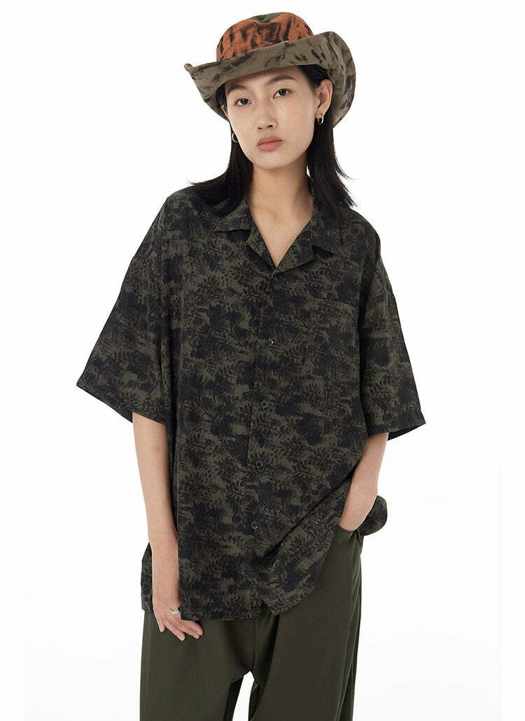 Mentmate Boxy Cut Yami Shirt - Y2K Summer Grunge, 90s Retro, Pastel Goth, Y2K Club Outfit