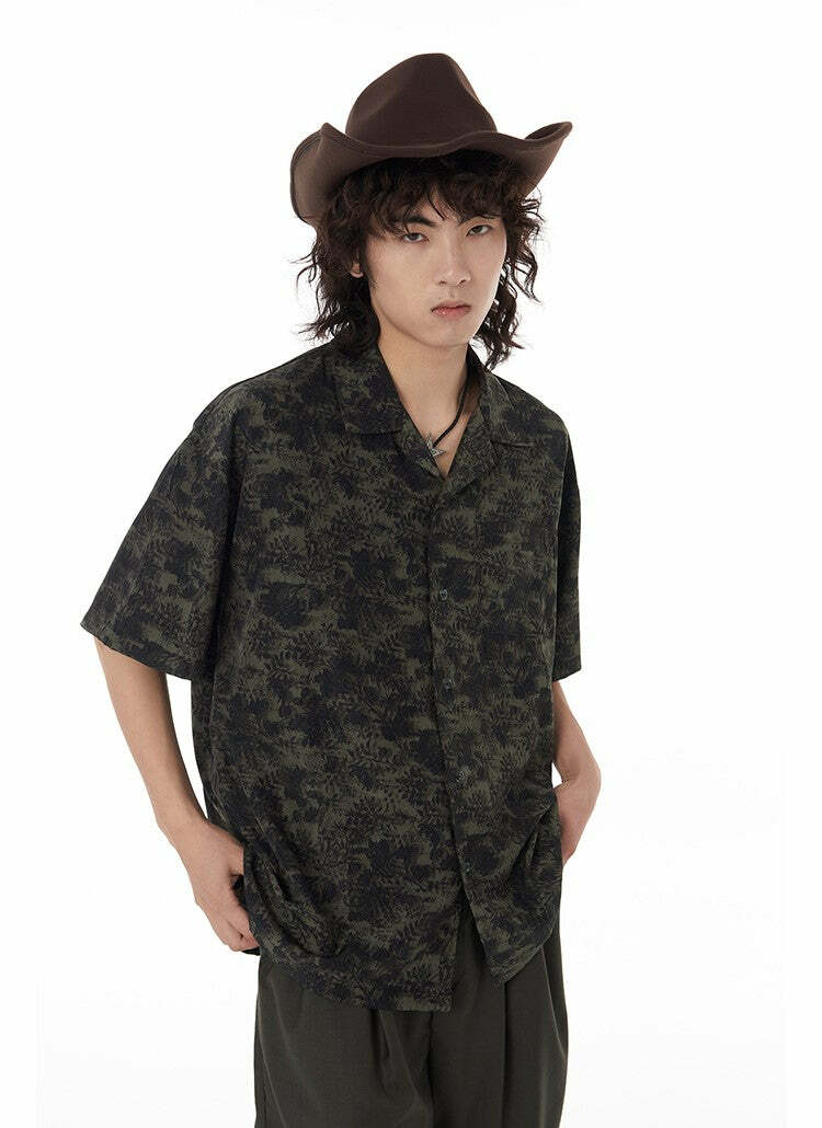 Mentmate Boxy Cut Yami Shirt - Y2K Summer Grunge, 90s Retro, Pastel Goth, Y2K Club Outfit