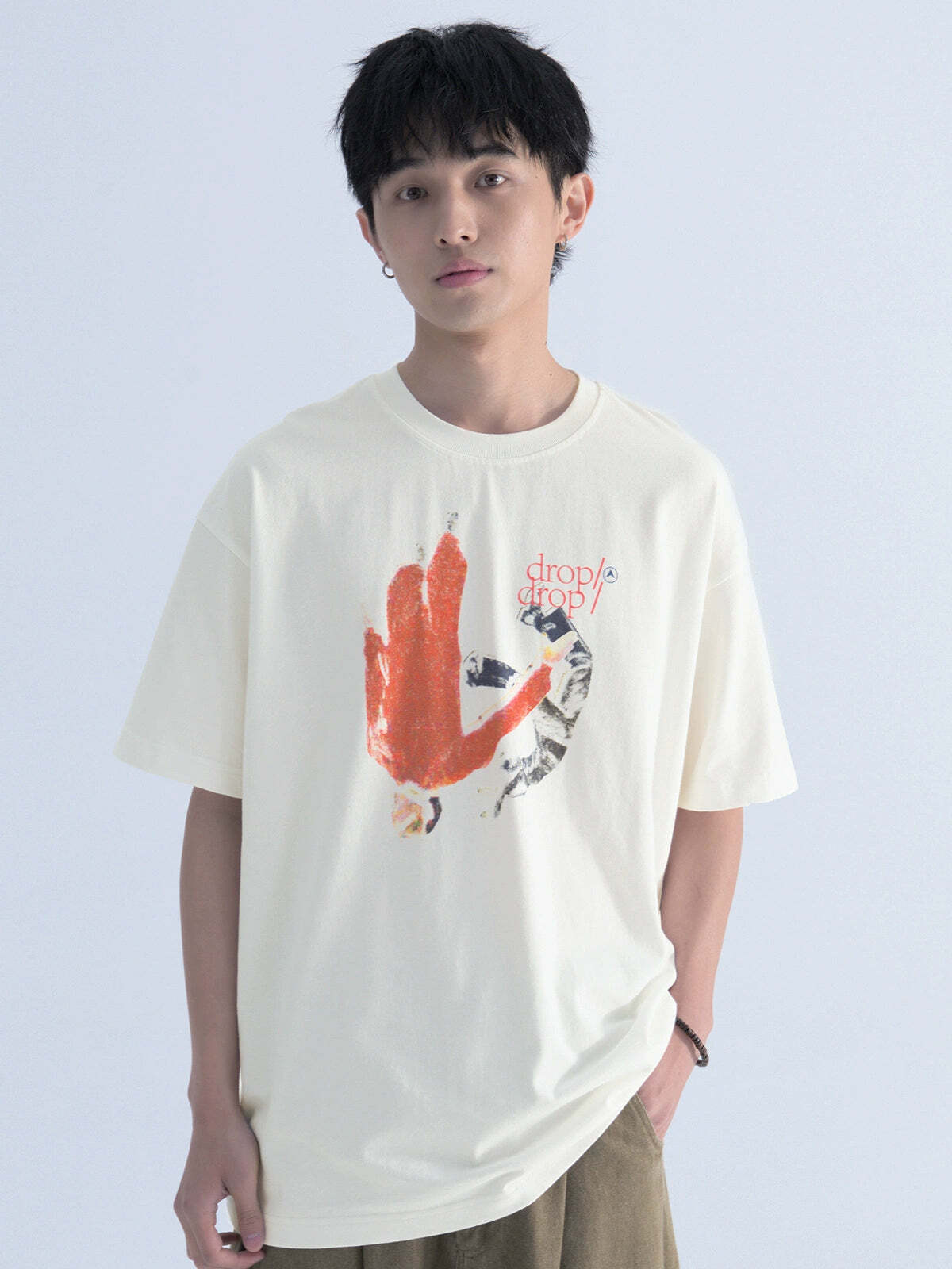 Mentmate Double Drop Tee - Y2K Summer Grunge, 90s Retro, Pastel Goth, Hip Hop Fashion
