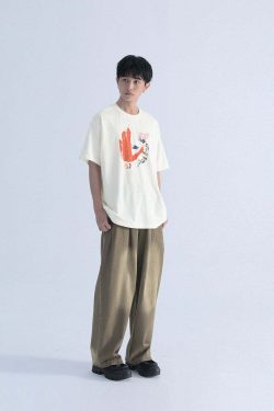Mentmate Double Drop Tee - Y2K Summer Grunge, 90s Retro, Pastel Goth, Hip Hop Fashion