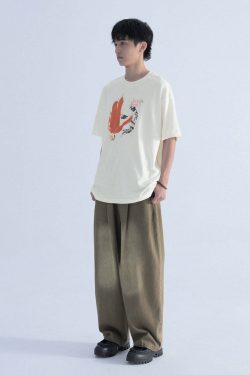 Mentmate Double Drop Tee - Y2K Summer Grunge, 90s Retro, Pastel Goth, Hip Hop Fashion