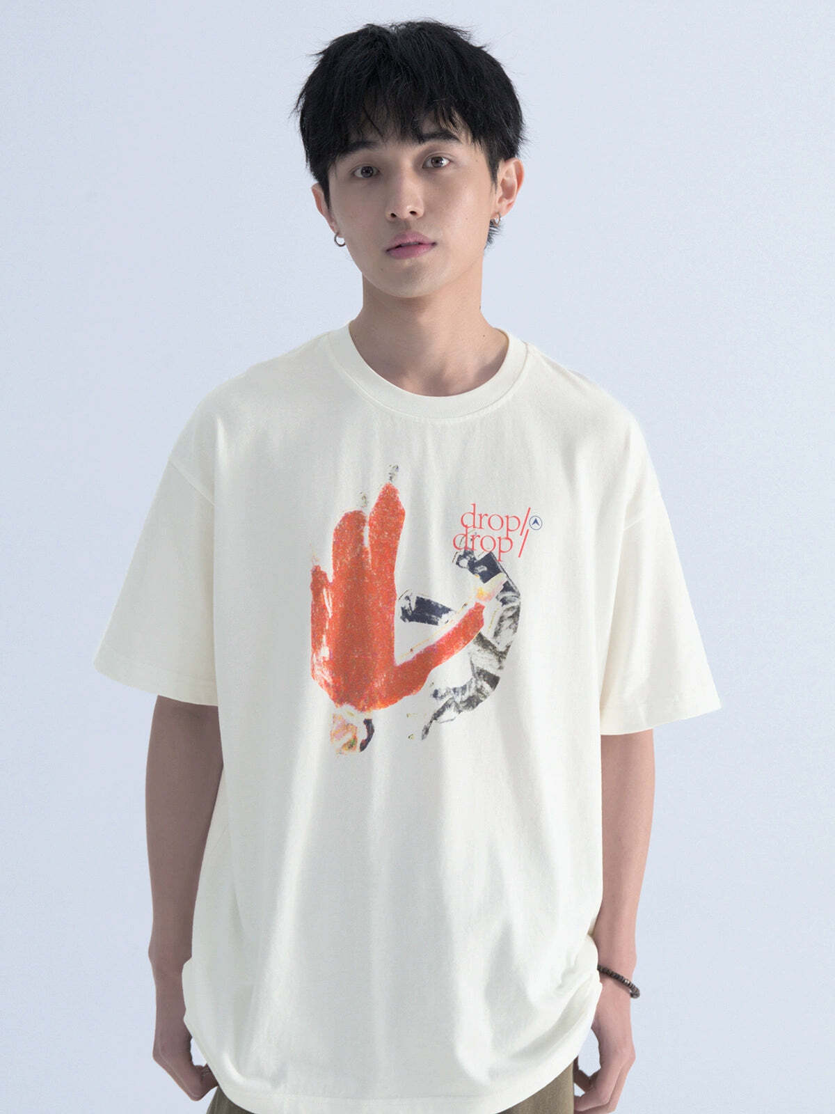 Mentmate Double Drop Tee - Y2K Summer Grunge, 90s Retro, Pastel Goth, Hip Hop Fashion