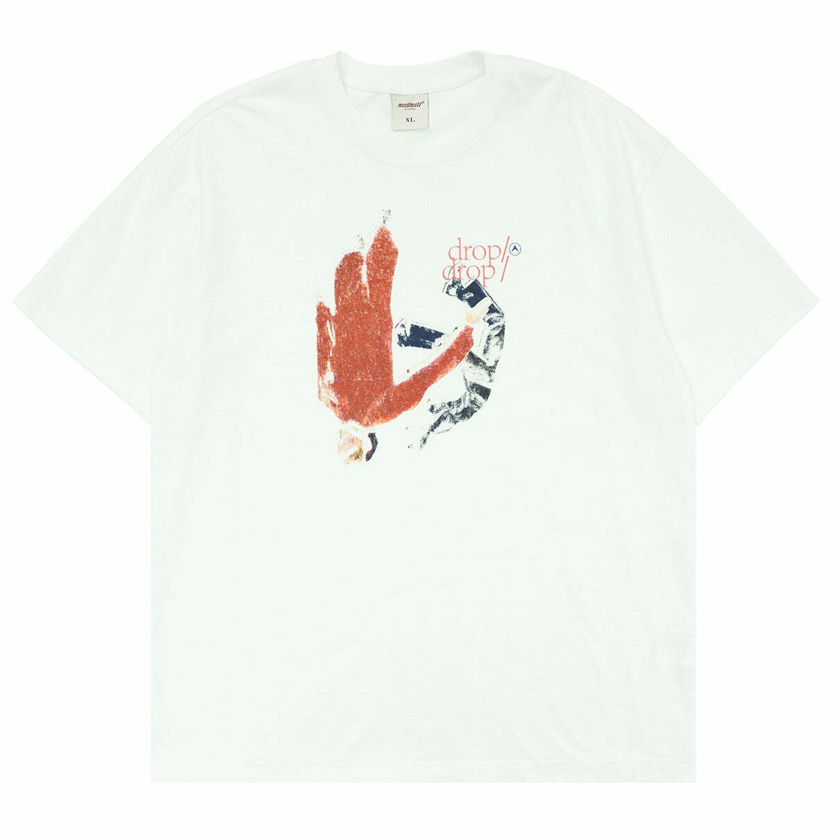 Mentmate Double Drop Tee - Y2K Summer Grunge, 90s Retro, Pastel Goth, Hip Hop Fashion