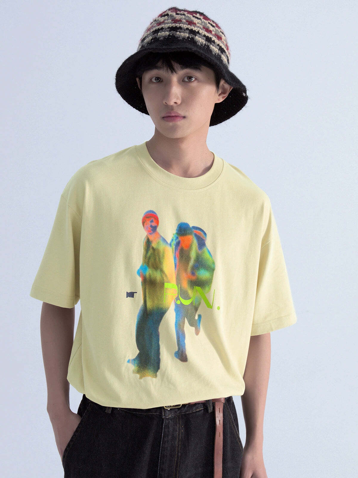 Mentmate R.U.N. Tee - Y2K Summer Grunge & 90s Retro Fashion for Women