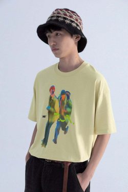 Mentmate R.U.N. Tee - Y2K Summer Grunge & 90s Retro Fashion for Women