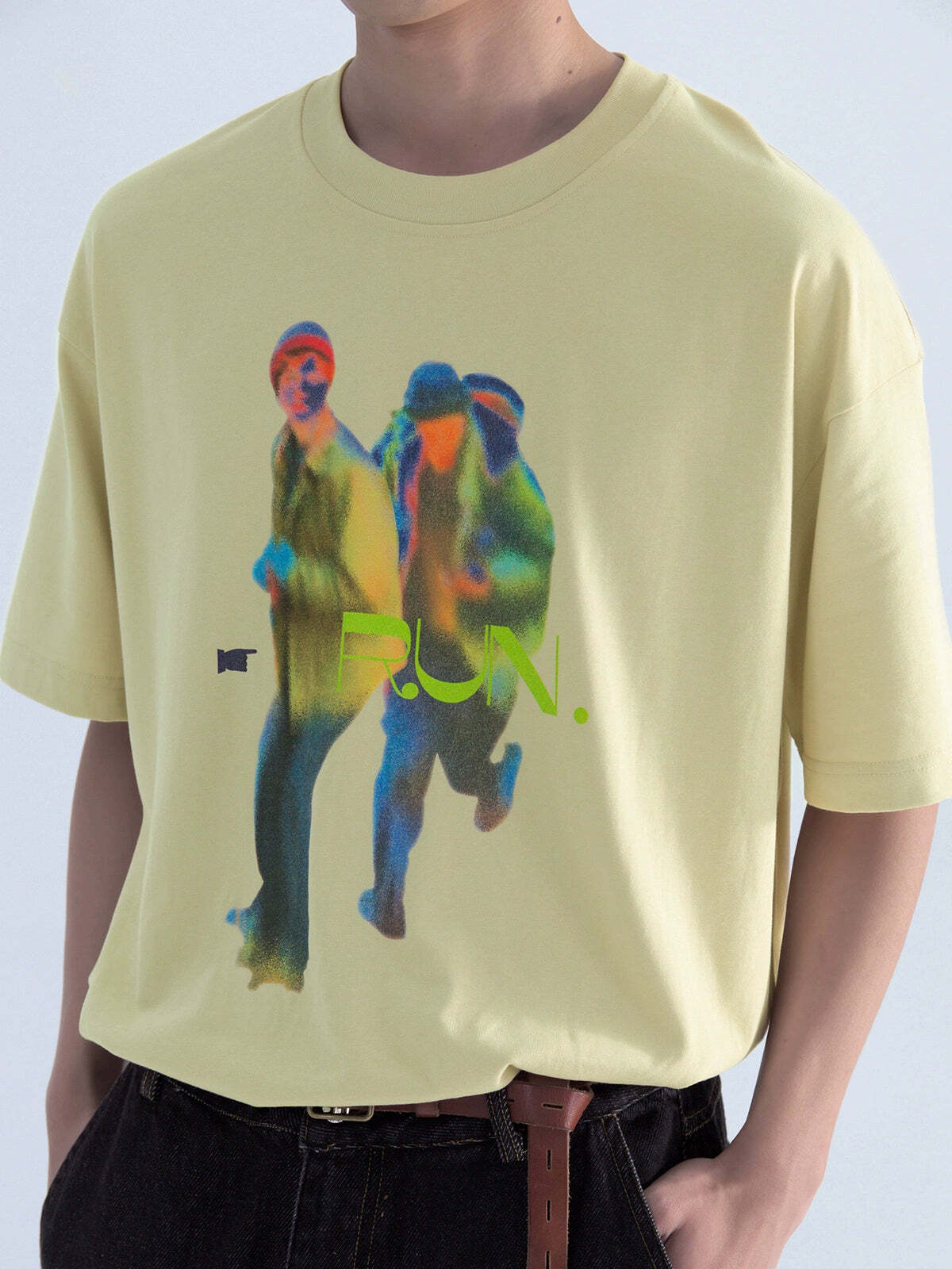 Mentmate R.U.N. Tee - Y2K Summer Grunge & 90s Retro Fashion for Women