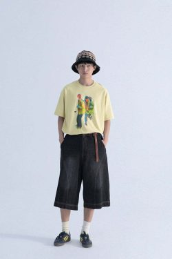 Mentmate R.U.N. Tee - Y2K Summer Grunge & 90s Retro Fashion for Women