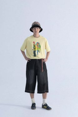 Mentmate R.U.N. Tee - Y2K Summer Grunge & 90s Retro Fashion for Women