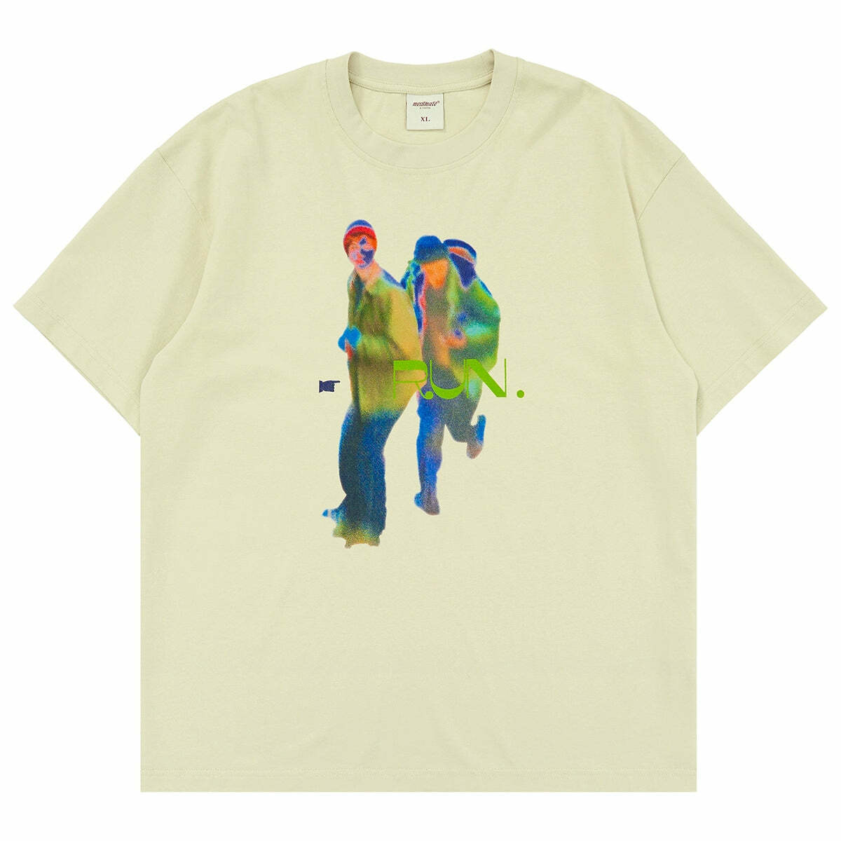 Mentmate R.U.N. Tee - Y2K Summer Grunge & 90s Retro Fashion for Women