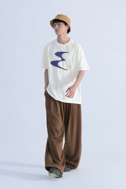 Mentmate Y2K Grunge Wide-Leg Lounge Pants - Retro 90s Summer Outfit, Pastel Goth Fashion