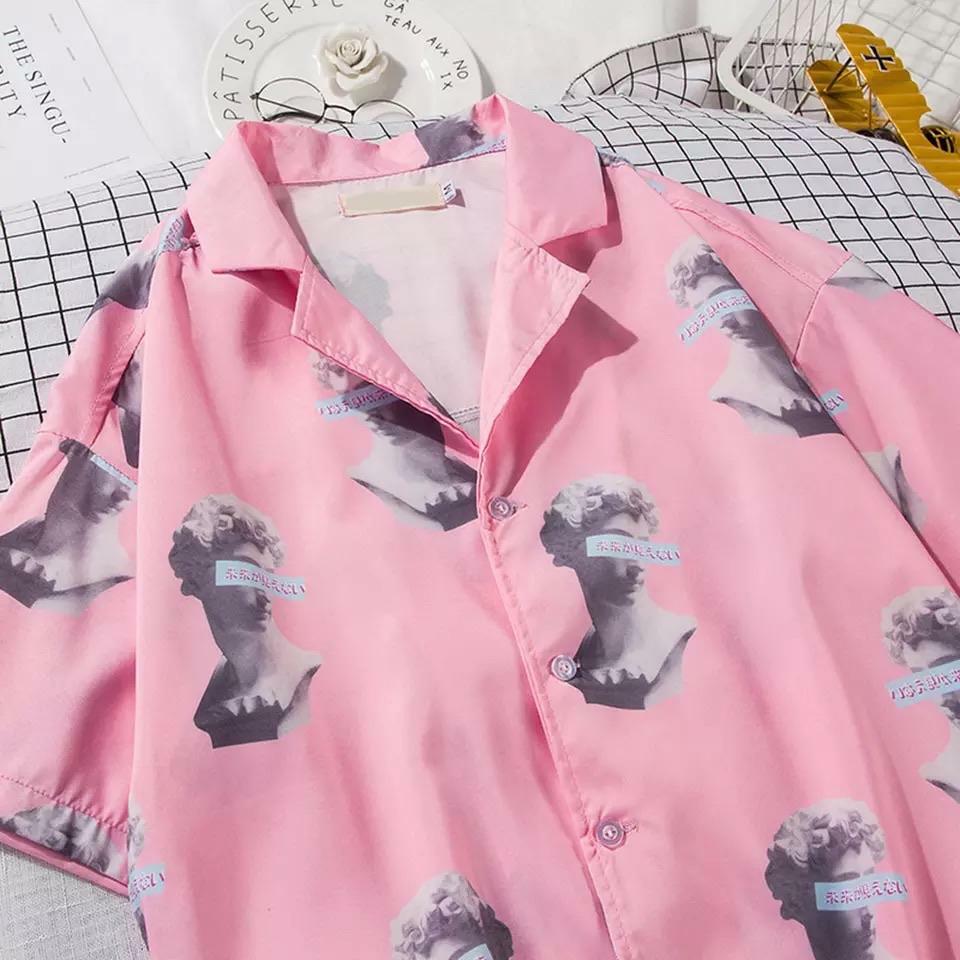 Michelangelo Disconnected Shirt � Y2K Summer Grunge, 90s Retro, Pastel Goth, Y2K Club Outfit